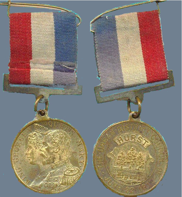 Hurst Coronation Medal